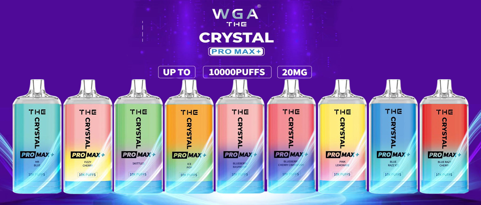 WGA The Crystal Pro Max + 10000